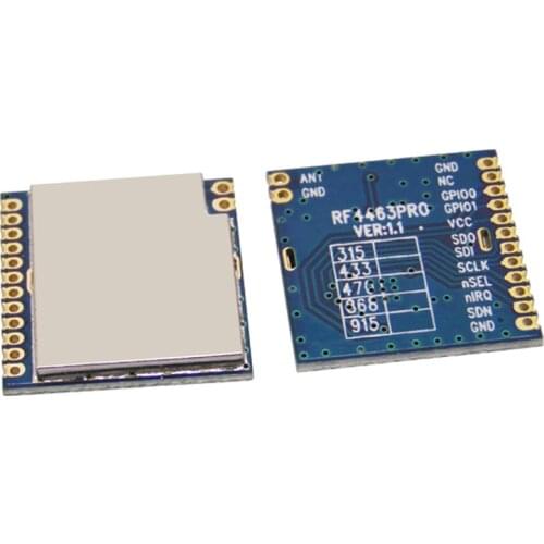 20PCS RF4463PRO-315 | 100mW 1400m Distance SPI interface Si4463 315MHZ Anti-interference Wireless RF Transmitter Receiver