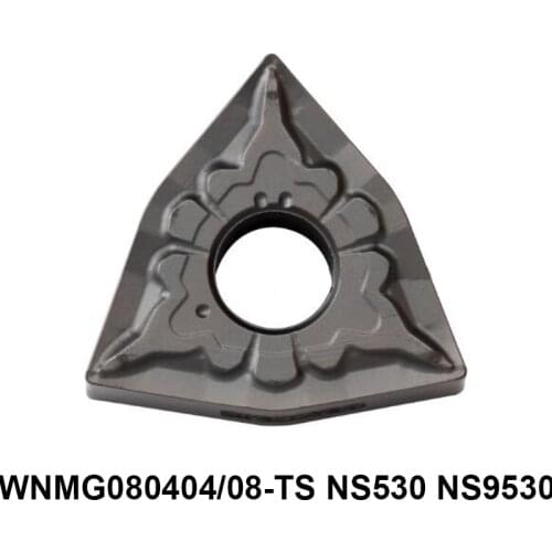 Original WNMG080404-TS NS530 NS9530 WNMG080408-TS WNMG 080404 080408 Carbide Inserts CNC 10pcs Turning Tools Lathe