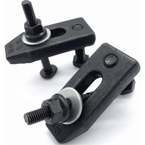 M10 CNC Milling Engraving Machine Parts Pressure Plate Clamp Fixture Plate Fastening Platen Router for T-slot Working Table