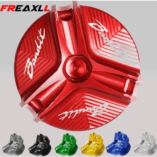 M20*2.5 Motorcycle Engine Magnetic Oil Drain Plug Cap Cover For SUZUKI B-King GSX1300 B-KING 1300 2007-2012 2008 2009 2010 2011