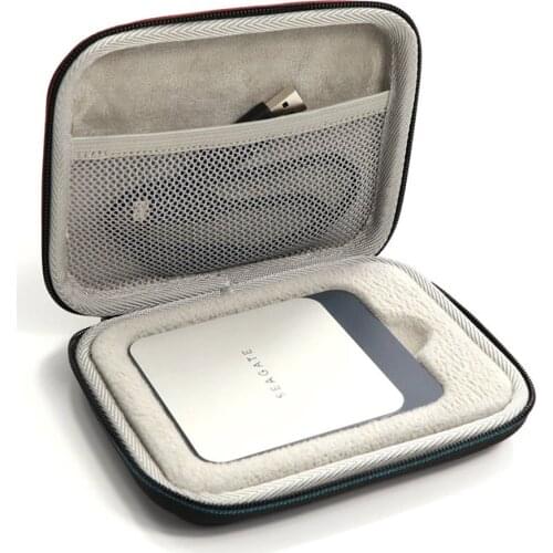 2019 Newest EVA Hard Carrying Storage Cover Case for Seagate Fast SSD 250GB, 500GB, 1TB, 2TB External SSD Solid State Drives