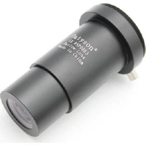 Datyson 5x Barlow Lens 1.25'' Fully Metal 5 Times Magnification Astronomical Telescope Eyepiece Ocular 5P0083