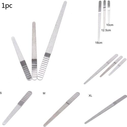 Stainless Steel Nail Files Buffer Sanding Polishing Nail Grinding Blocks Grind Sand Nail Art Pedicure Manicure Metal