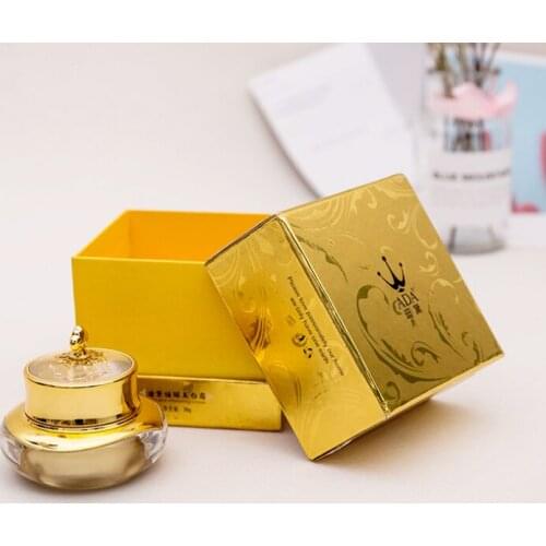 Professional customized hardcover jewelry cardboard packaging boxes with gold foil logo printing ---XP1332