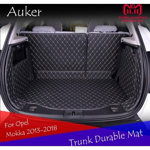 For Opel Mokka Buick Encore 2013 2015 2017 2018 Rear Tail Box Carpets Durable Trunk Mat Cargo Liner Full Coverage Car Styling