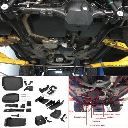 2019-2020 for Suzuki Jimny off-road modified fuel tank transfer case corbel chassis guard protection car Exterior Accessories