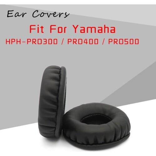 Ear Pads For Yamaha HPH PRO500 HPH-PRO500 Headphone Earpads Replacement Headset Ear Pad PU Leather Sponge Foam