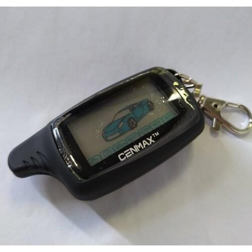 CENMAX ST-8A Russian version LCD remote control for 8A LCD keychain car remote 2-way car alarm system / AM transmitter