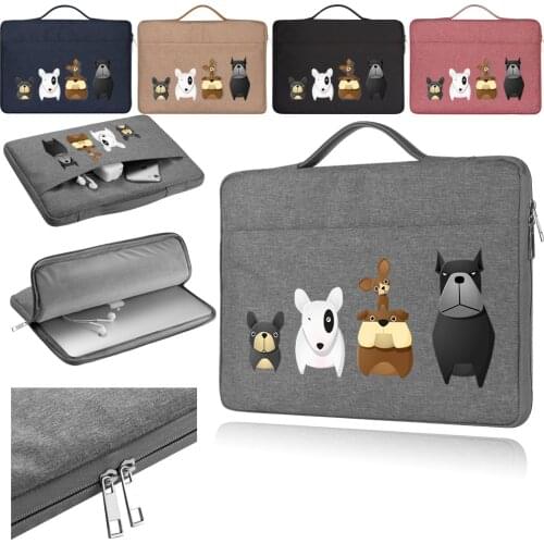 Laptop Bag Sleeve for Macbook Air Pro Hp Xiaomi Asus Lenovo Bag for 10.1 12 13 14 15 Inch Notebook Case Pouch Handbag Travel Bag