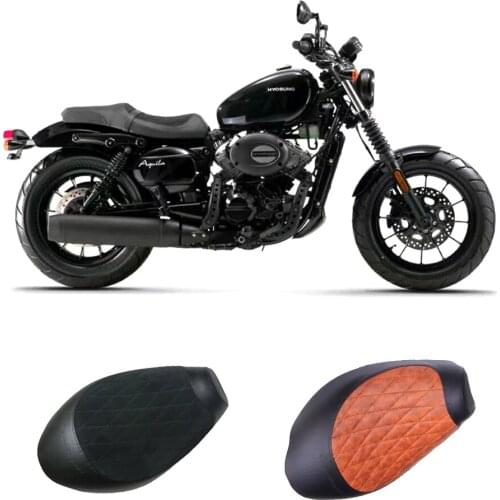 Motorcycle Seat Cover Custom Vintage Hump Saddle Retro Accessories For Hyosung GV300S