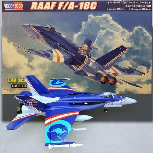 HOBBY BOSS 85809 1/48 RAAF F/A-18C HORNET MODEL KIT 2019 New Stock
