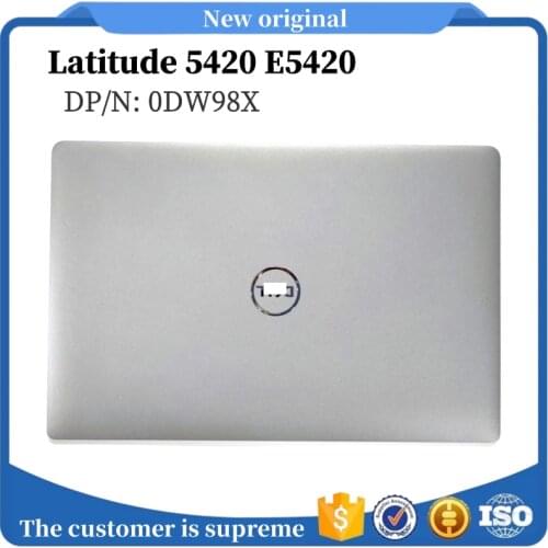 New Original For Dell Latitude 5420 E5420 Laptop Lcd Rear Lid Top Case Back Cover Silver Gray DP/N: 0DW98X