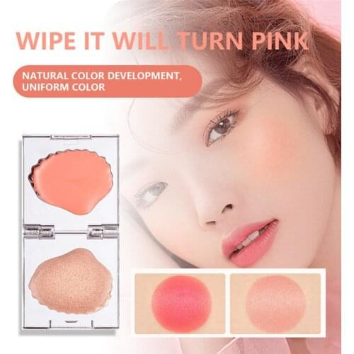 GUICAMI 5 Style Ice Cube Shell Highlight Blush Face Contouring Brightener Makeup Concealer Highlighter Primer Face Bronzer