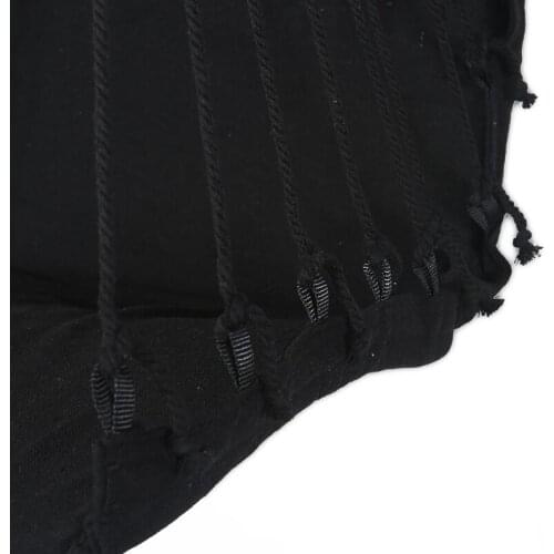 Y1UU Hammock Chair Macrame Swing Hanging Cotton Rope Hammock Swing Chair for Indoor and Outdoor Use