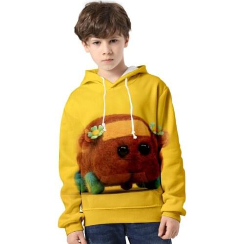 Hot Boys Girls PUI PUI Molcar 3D Hoodies Sweatshirt Men Women Autumn Hip Hop Hooded Fashion Guinea pigs Yellow Pullovers