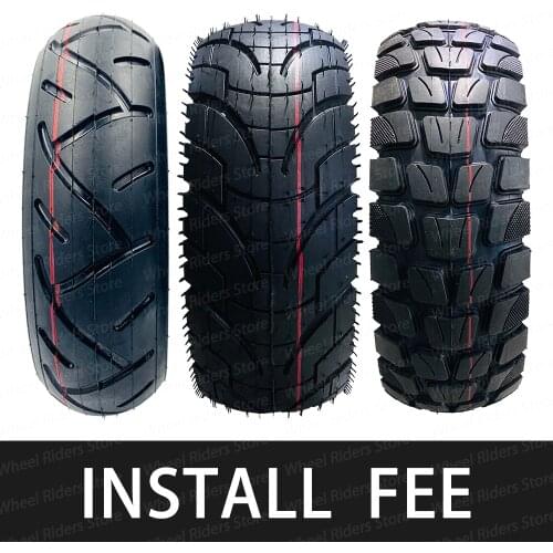 [ Install Fee ] Upgrade to 10*3.0 off-road tires widen tires road tires Kaabo Mantis / ZERO 10X