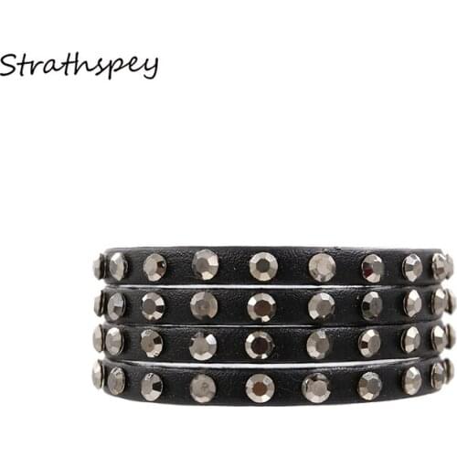Strathspey Black Bracelets