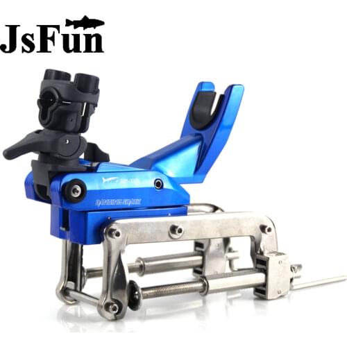 Fishing Rod Stainless Steel Holder Fishing Tackle for Raft Boat Adjustable Rod Fixed Holder High Quality Pole Bracket X398