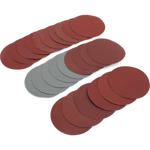 25pcs 6" 150mm Round Sanding Discs Polishing Pad Sander Paper Set 600-3000Grit