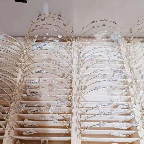 Wooden Headband Holder Scrunchie Jewelry Organizer Stand Rack Women Girls