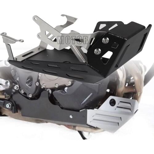 Motor For YAMAHA FJ-09/MT-09 FZ-09 XSR900 MT FZ FJ 09 2021 XSR 900 Skid plate bash frame guard SKID PLATE EXTENSION aluminium