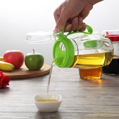 The kitchen multifunctional oil 620ML.oil bottle Leak proof glass bottle 17*13*9cm free shipping
