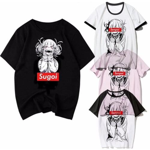 Japanese Anime Shirt Senpai T Shirt Men Male Women T-shirt Boku No Hero Academia Tee Shirt Tshirt Harajuku Cartoon Waifu tee