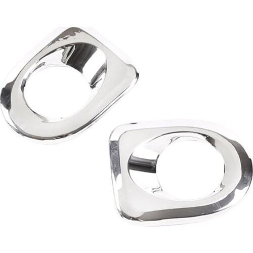 Chrome Rear Interior Door Speaker Cover Trim Decoration for 2007-2021 Toyota - Car Accessories