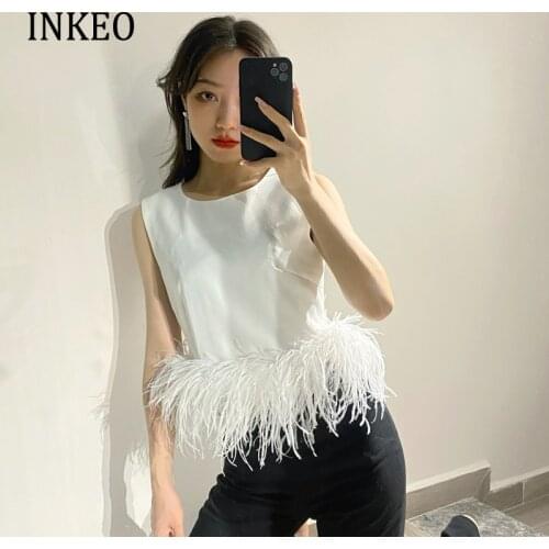 Женские укороченные майки Inkeo China At AliExpress