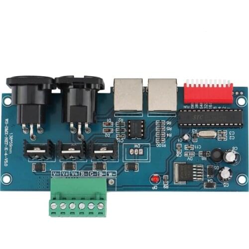 DMX512 Controller LED DMX512 Decoder RGB 3CH Controller Strip DMX-NET-K-3CH-BAN Dimmer For RGB LED Strip Lamp Light