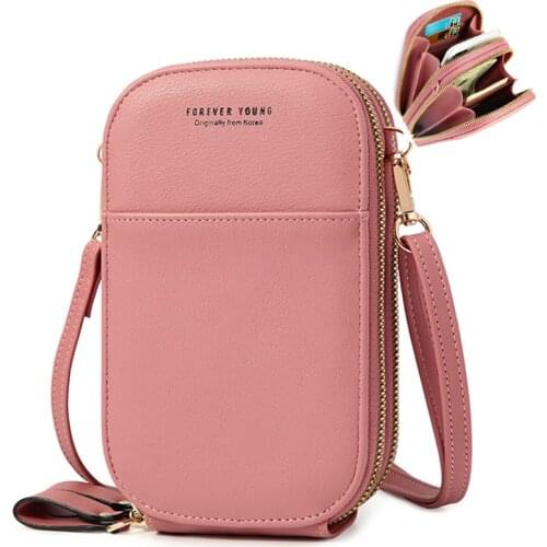 Cute Lady Phone Wallet Bag Mini Women Messenger Bags Brand Designer Small Crossbody Bags For Women Portable Shoulder Bags NEW