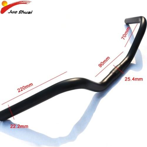 Ebike Butterfly Handlebar Aluminum Alloy Handle One-Shaped MTB City Bike Handle Bar Bicycle Handlebars Cycling Parts Accessories