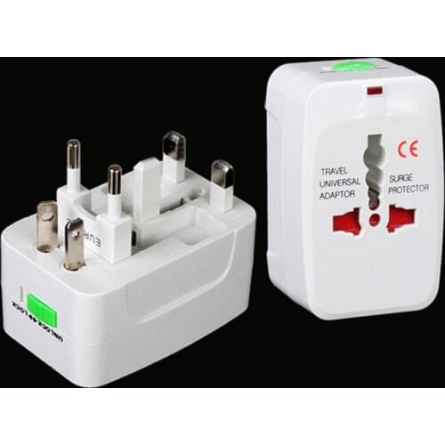 Universal World Charger Adapter Plug All in one Travel AC Power Adapter Converter to US/UK/AU/EU Plug Socket Free Electrical