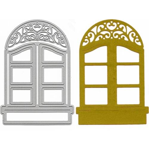 Cutting Dies Scrapbooking Window Cutting Metal Album Card Making DIY Mold Handcraft Template Stencil Embossing Folder