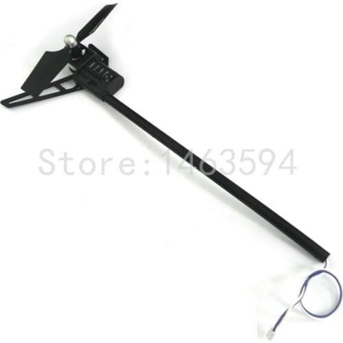 WL WLtoys V950 RC Helicopter spare parts Tail pipe+ tail motor+ tail motor box+ tail blade Free shipping by Register parcel