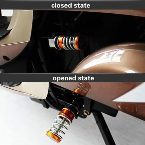 Motorcycle Parts Universal Motorcross Moto Scooter Footrest Fit for Moto 8mm Install Hole Good 6 Color Aluminium Alloy Footrest