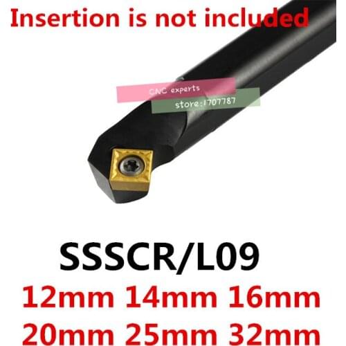 1PCS S12M-SSSCR09 S14N-SSSCR09 S16Q-SSSCR09 S20R-SSSCR09 S25S-SSSCR09 S32T-SSSCR09 S12M-SSSCL09 SSSCL09 CNC Turning Tools