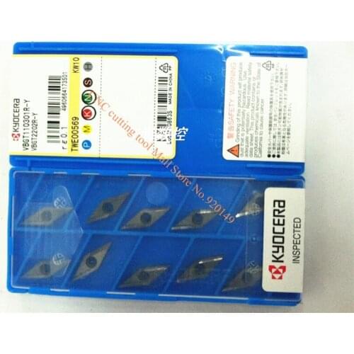 10PCS carbide inserts ,CNC insert, CNC tools VBGT110301R-Y KW10 VBGT110302L F PR930 VBGT110304R Y KW10 free shipping