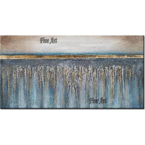 100% Hand-painted Abstract Heavy Texture Wall Decor Canvas Art Free Shipping Abstract Oil Paintings Unframed Wall Picture