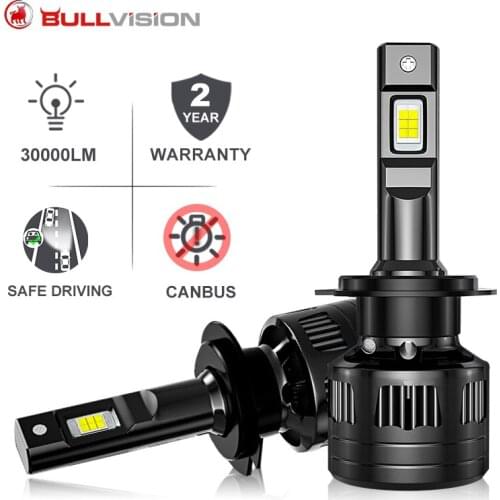 120W 30000LM H7 LED Canbus no error Car Headlights H4 LED H8 H11 H9 HB3 9005 HB4 9006 LED Bulb Lamp Turbo Fog Lamp 6500K 12V 24V