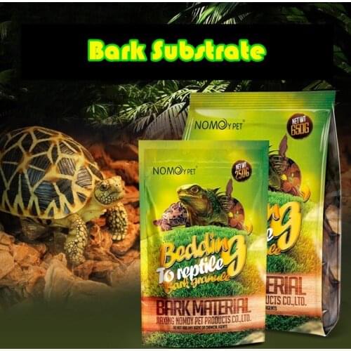 250/650g Natural Bark Fir Bedding Lizard Tortoise Tropical Reptile Terrarium Substrate Reptile Supply