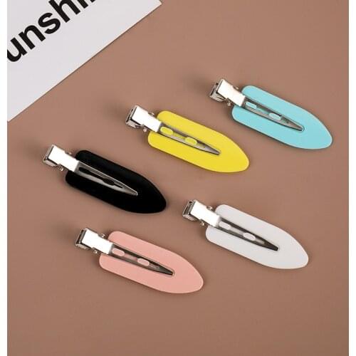 4PCS/Set Acrylic Barrettes Candy Color Hairpins Girls Sweet Hair Clip Solid Headband Women Hair Holder Fashion Hair Accessories