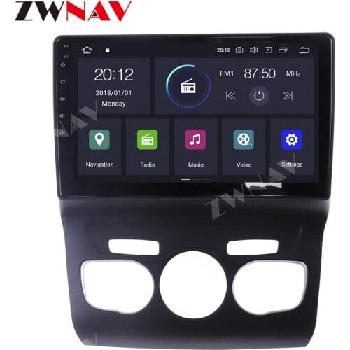 Android 10 4G64G Car DVD Player GPS Navigation For Citroen C4 C4L B7 2013-2016 Car Auto Radio Stereo Multimedia Player HeadUnit