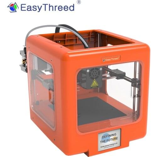 EasyThreed FDM Mini 3D Printer with Screen Desktop Assembled 3D Printing For Kids Children Gift Support WIFI Mobile APP Control