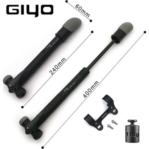 GIYO GP-04T AV/FV MTB Bike Pump Road Bicycle Mini Cycling Hand Air Pumps Presta/Schrader Valve Tire Inflator