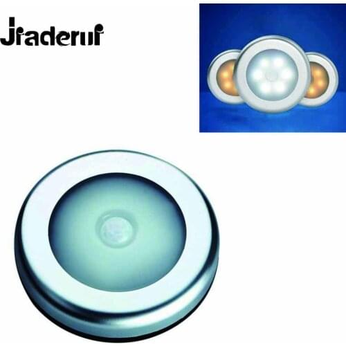 Jiaderui Night Light Practical LED Induction Wardrobe Lamp PIR Body Motion Sensor Activated Wall Lamp Closet Corridor Cabinet