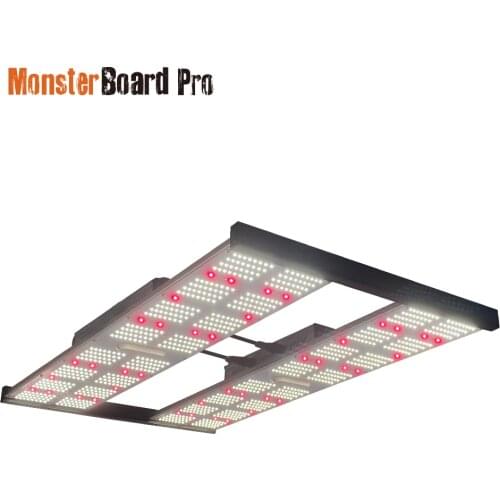 Geeklight Geekbeast Plus 630 Watt Full Spectrum LED grow Light bar LED strip for plants, Even PPFD High Yield Indoor Plant Lamp