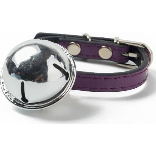 Pet Cat Bell Collar Cute Big Bell Collar for Small Cats and Dogs Multi-color Optional Pet Supplies Free Shipping