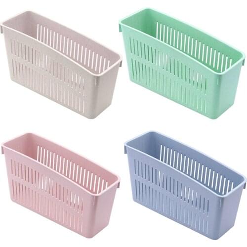 High Capacity Kitchen Storage Box PP Fruit Vegetable Drain Basket Universal Fridge Beer Bottle Holder Storage Accessories