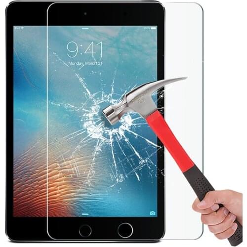 Screen Protector For iPad Pro 11 2018 Air 1 Air 2 3 4 9.7 Tempered Glass For iPad Pro 9.7 2017 2018 pro 10.5 Tablet Film Guard